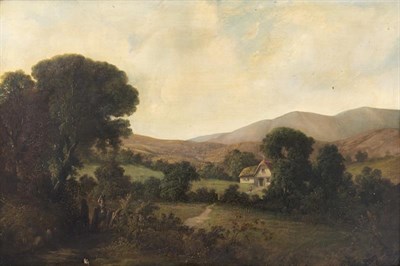 Lot 1048 - Thomas Barber (1771-1843) ''The Hills of Derby'' Signed, oil on canvas, 60cm by 90cm  See...