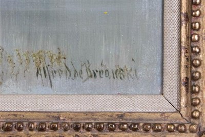 Lot 1066 - Alfred de Breanski RBA (1852-1928) ''The Trossachs''  ''Loch Lomond'' Signed, inscribed verso,...