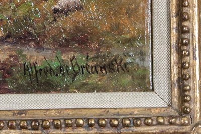 Lot 1066 - Alfred de Breanski RBA (1852-1928) ''The Trossachs''  ''Loch Lomond'' Signed, inscribed verso,...