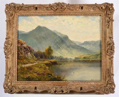 Lot 1067 - Alfred de Breanski RBA (1852-1928) ''Near Stanachlacher'' Signed, oil on canvas, 35.5cm by 45cm...