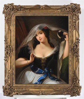 Lot 1102 - Continental School (Later 19th century)  At the Masquerade ball  Oil on canvas, 55.5cm by...