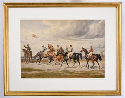 Lot 1110 - Attributed to John Frederick Herring Snr. (1795-1865)  At the start, c.1830  Pencil and...