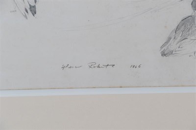 Lot 1127 - Arthur Spencer Roberts (1920-1997) Irish  Study of Gulls & Oystercatchers  Signed, inscribed...