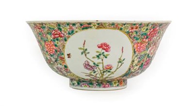 Lot 144 - A Chinese Porcelain Bowl, Yongzheng reign mark and possibly of the period, painted in famille...