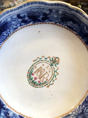 Lot 156 - A Chinese Porcelain Coffee Cup and Saucer from the Sir Joshua Reynolds Service, en suite to the...