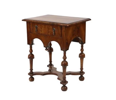 Lot 396 - A 19th Century Walnut, Crossbanded and Featherbanded Dressing Table, in William & Mary style,...