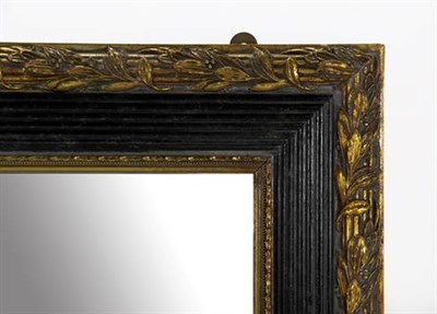 Lot 474 - Anthony Reed Looking Glass Manufacturer at 96 Waterloo Street, Bath: A Gilt and Ebonised Overmantel