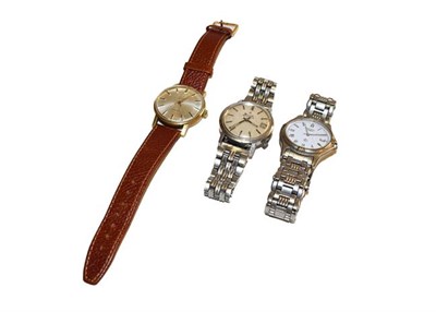 Lot 116 - Two Bulove Accutron wristwatches, a gent's plated Tissot wristwatch, and a gent's Rotary wristwatch