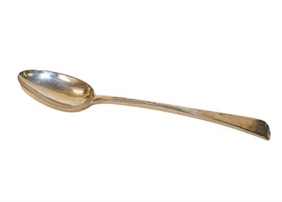 Lot 202 - A George III silver basting spoon, by George Smith and William Fearn, London, 1793, Old English...