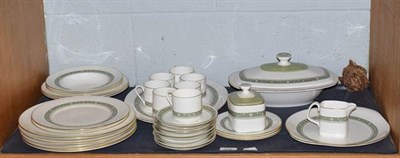 Lot 212 - A Royal Doulton Rondelay part dinner and coffee service (on one shelf)