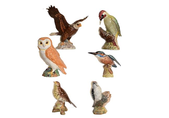 Lot 304 - Beswick Birds comprising Woodpecker 1218,