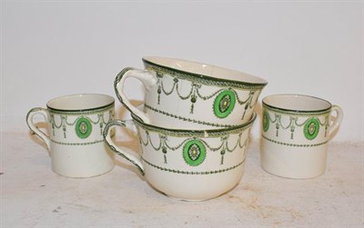 Lot 353 - A Royal Doulton Countess pattern part dinner and tea service, a stoneware jar, a large copper...