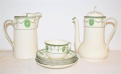 Lot 353 - A Royal Doulton Countess pattern part dinner and tea service, a stoneware jar, a large copper...