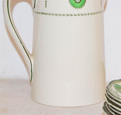 Lot 353 - A Royal Doulton Countess pattern part dinner and tea service, a stoneware jar, a large copper...