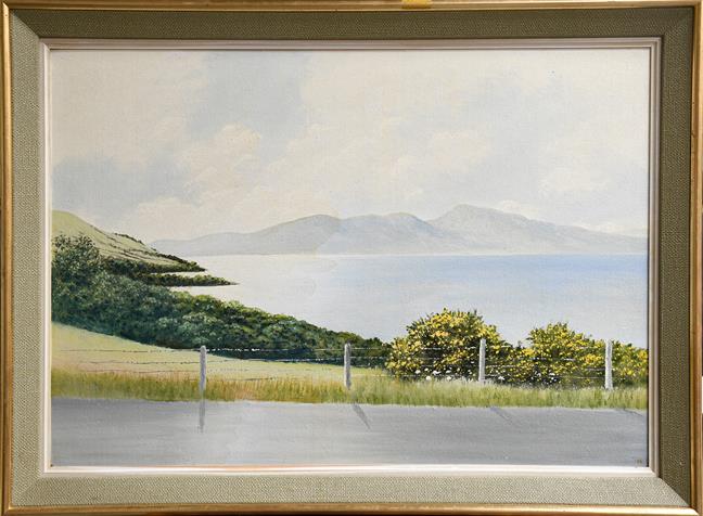 Lot 1014 - Leon O' Kennedy (1900-1979) Irish estuary scenes, a pair, signed, oils on board, 54cm by 77cm (2)