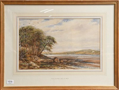 Lot 1018 - James Orrock RI (1829-1913) Near Dalmeny, Firth of Forth, signed, watercolour, 29.5cm by 47cm...