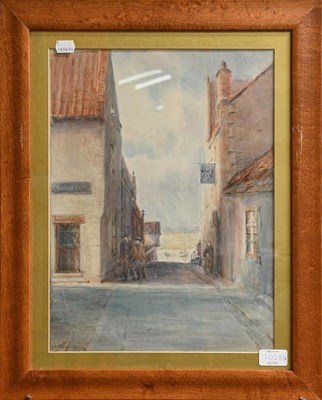 Lot 1023 - William Whitehead (19th/20th century) A pair of landscape watercolours together with a pair of...