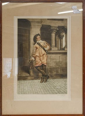 Lot 1039 - A collection of 20th century prints after Meissonier together with further prints of Durham and...