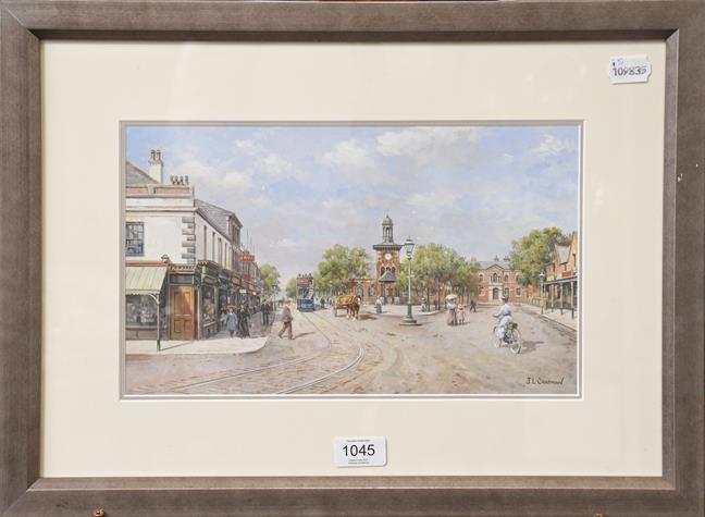 Lot 1045 - John L Chapman (b.1946) Lytham St Annes, signed, gouache, 20cm by 34cm  Artist's Resale...