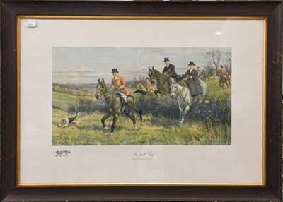 Lot 1052 - Set of Sanderson Wills sporting prints, entitled Gone to Ground, In Full Cry, In for a Gallop...