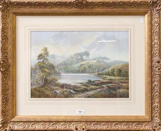 Lot 1060 - Wendy Reeves (b.1944) Lakeland landscape, signed pastel, 36cm by 53cm  Artist's Resale Rights/Droit
