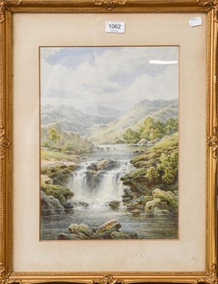 Lot 1062 - Charles A Bool (19th/20th century) North Wales view, signed 39cm by 27cm, together with William...