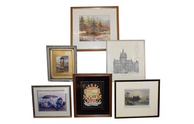 Lot 1071 - A large collection of 19th/20th and 21st century pictures and prints to include Watercolour...