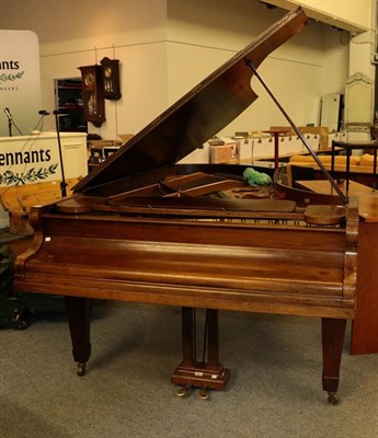 Lot 1099 - An early 20th century rosewood cased Bechstein Model III grand piano raised on rosewood...