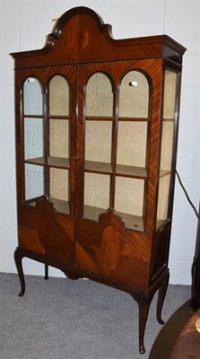 Lot 1178 - A mahogany display cabinet, 106cm by 36cm by 198cm