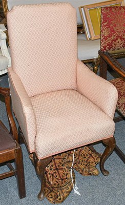 Lot 1235 - A 1920's mahogany chair in the 18th century style