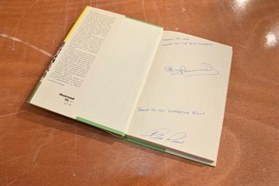 Lot 3013 - You Get Nowt For Being Second By Billy Bremner signed 'March 7th 1974 Thank You For Yor Company...