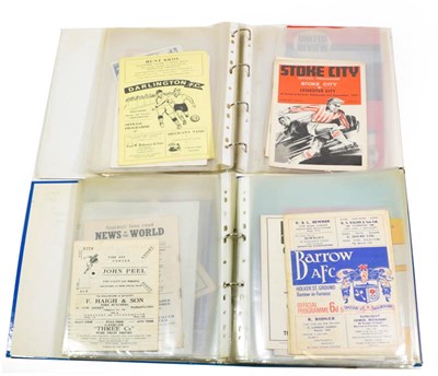 Lot 3023 - Middlesbrough Football Club A Collection Of Programmes including 1950s: v Leyton Orient 1958...