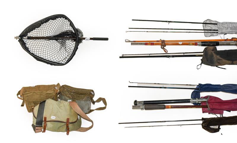 Lot 3045 - A Collection Of Mixed Tackle comprising of rods by various makers to include Shakespeare,...