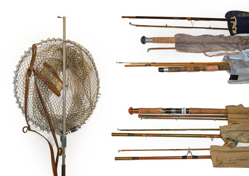 Lot 3048 - A Collection Of Mixed Tackle to include assorted fly and spinning rods by various makers...