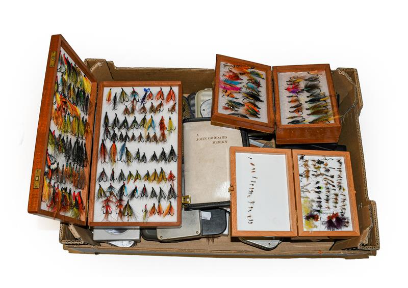 Lot 3055 - A Collection Of Various fly Boxes by various makers including Wheatley, Snowbee, C&F and...