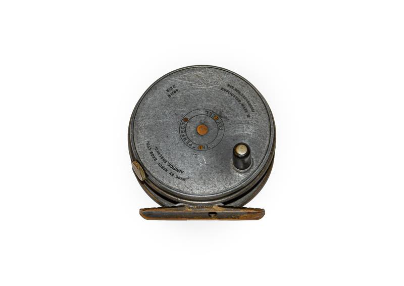 Lot 3072 - A Hardy 3 1/8'' Duplicated MkII Perfect Trout Fly Reel with RHW, brass foot and ebonite handle