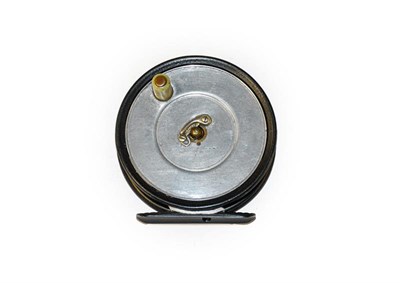 Lot 3100 - A Hardy Uniqua Duplicated MK II 3 3/38'' Trout Fly Reel with spitfire finish drum, telephone latch