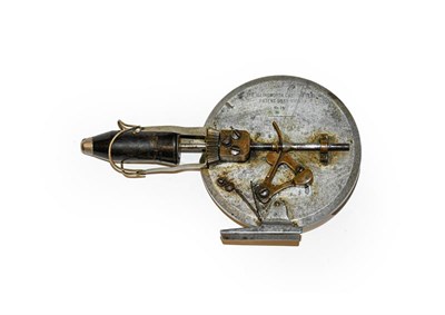 Lot 3116 - An Illingworth No1 Casting Reel stamped patent 9338-1905 No243. Foot is broken and has...
