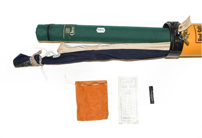 Lot 3120 - An Orvis Power Matrix 10 Carbon Fly Rod 9' #7. A Hardy Favourite carbon spinning rod 10' and an...