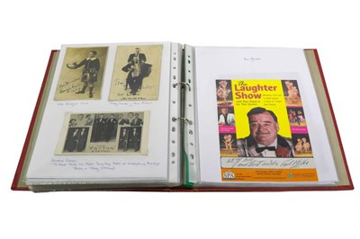 Lot 3137 - Various Show Business Signatures, Signed Photographs And Letters including The Nolan Sisters,...