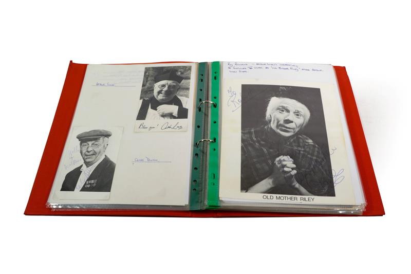 Lot 3139 - Various Show Business Signatures, Signed Photographs And Letters including Bernard Breslaw...