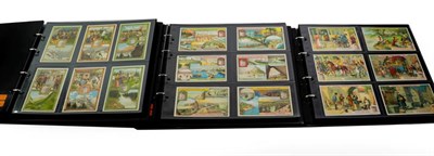 Lot 3173 - Leibig And Other Trade Cards Various Sets In Five Display Albums