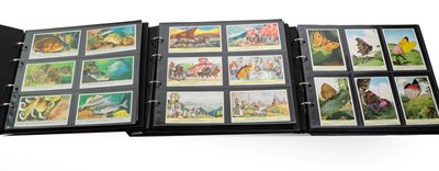 Lot 3176 - Leibig And Other Trade Cards Various Sets In Five Display Albums