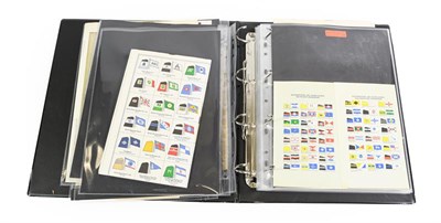 Lot 3188 - Various Shipping Flag Related Paperwork including three House Flags sheets, Enoch's...
