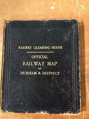 Lot 3211 - Railway Clearing House Maps Yorkshire District (North Sheet) 1918 (cover G-E), Yorkshire...