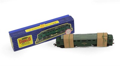Lot 3215 - Hornby Dublo 3 Rail 3232 Co-Co Diesel Electric Locomotive (E, lacks coupling at one end, with...