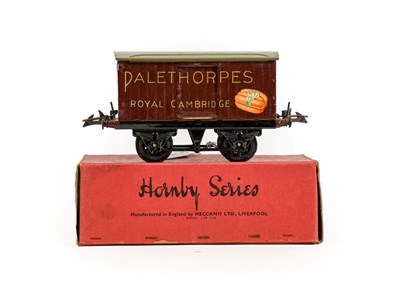 Lot 3240 - Hornby Series O Gauge Palethorpes Sausage Van (E box G)