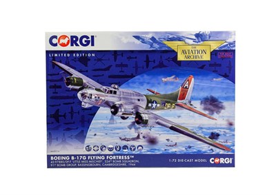 Lot 3303 - Corgi Aviation Archive AA33316 1:72 Boeing B17G Flying Fortress (E box E)