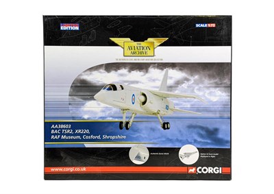 Lot 3312 - Corgi Aviation Archive AA38603 BAC TSR2 (E box E-G)