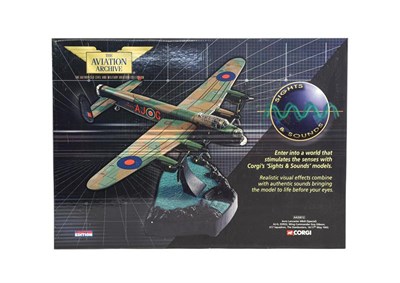 Lot 3324 - Corgi Aviation Archive Sights & Sounds AA32612 1:72 Scale Avro Lancaster MkIII Wing Commander...